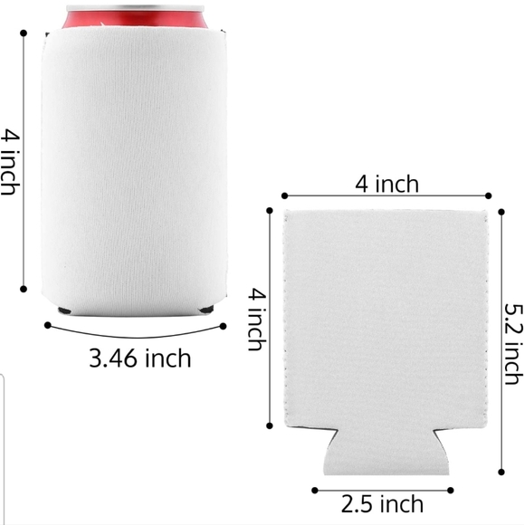 24 blank Can coolers & 32 Sheets - Picture 3 of 15